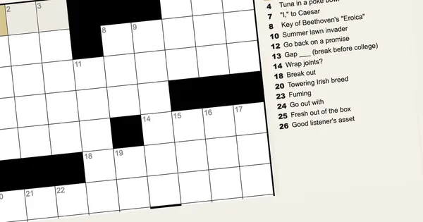 Play the daily crossword online for free in Mini, Midi and Maxi sizes