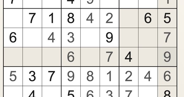 Play Sudoku online for free - daily 9x9 logic puzzles with pencil marks and hints